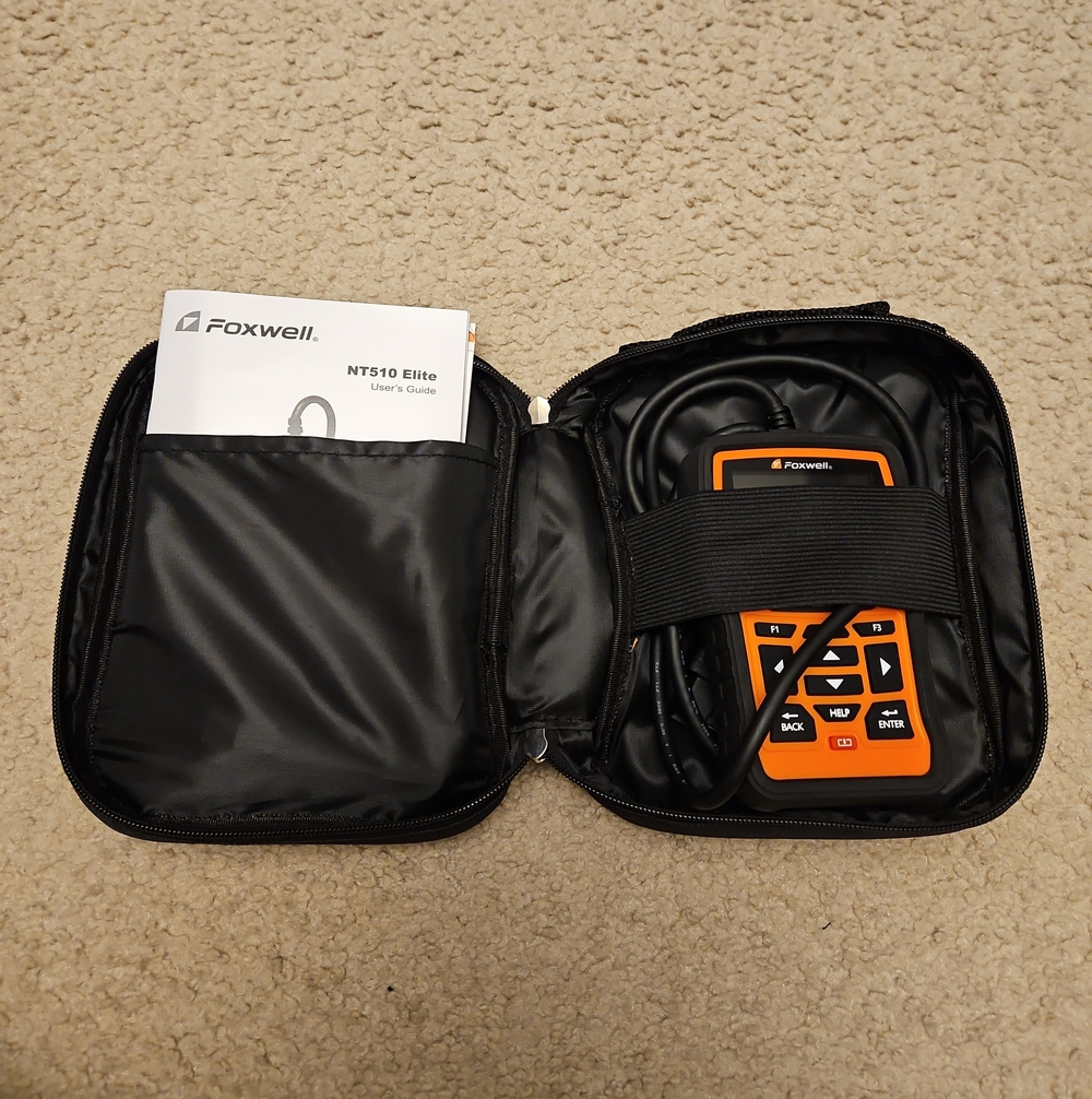 FOXWELL NT510 Elite OBD2 Scanner fit,  Diagnostic Tool | Code Reader, Reset